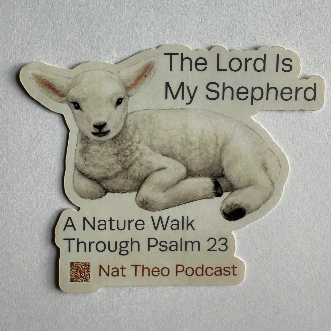 Lamb Psalm 23 Sticker
