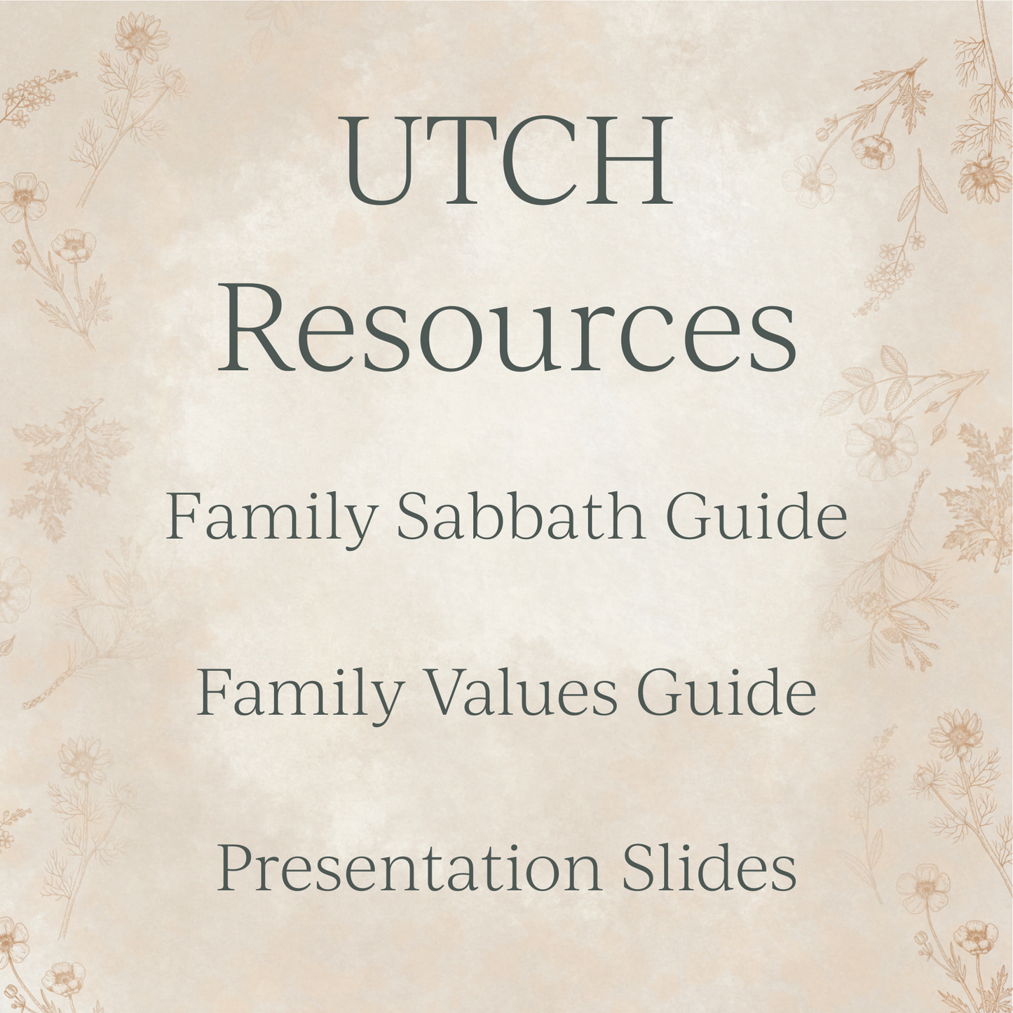 UTCH Resources by Eryn Lynum