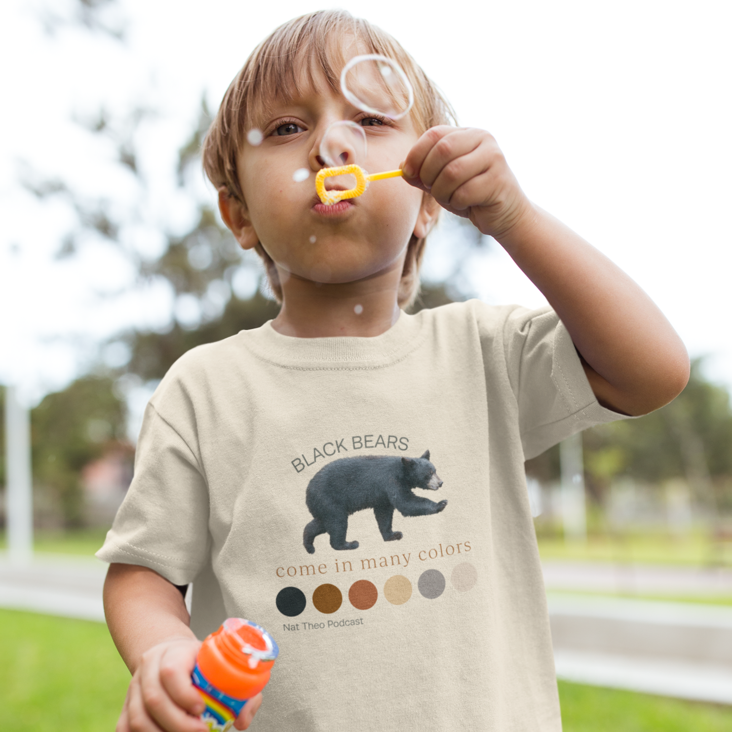 Black Bear T-shirt (Kids)