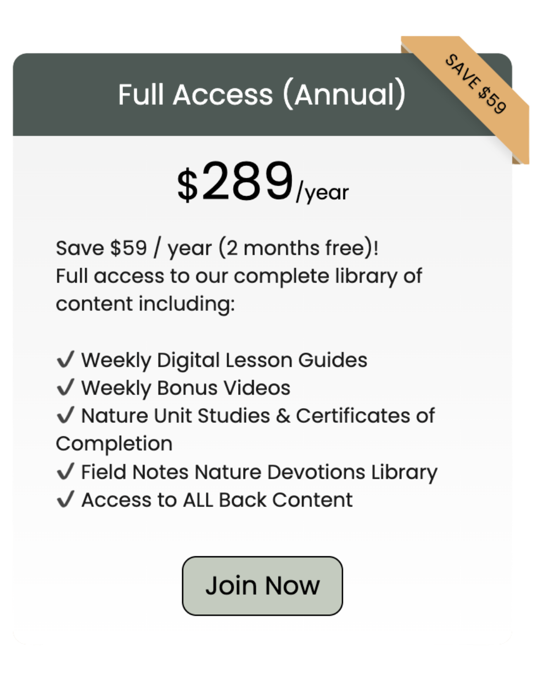 ESA Full Access Member Annual