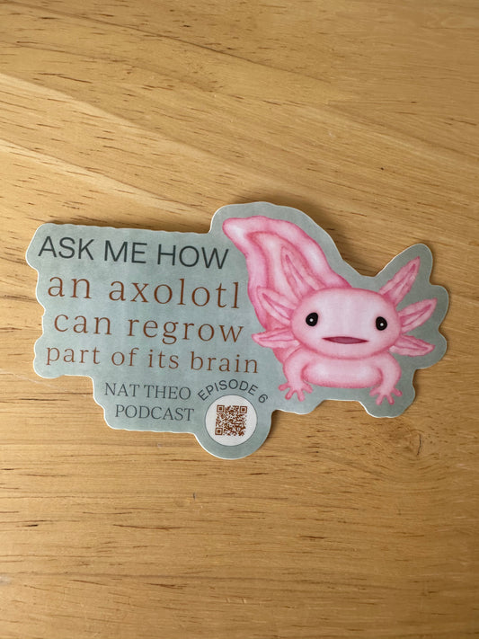 Axolotl Sticker