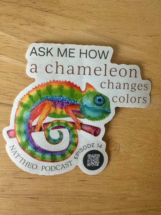 Chameleon Sticker