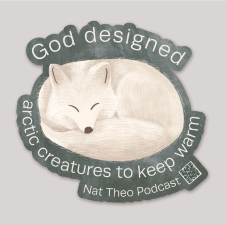 Arctic Fox Sticker